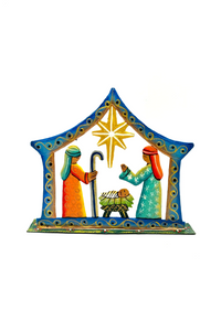 Thumbnail for Simple Small Blue Nativity