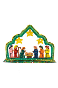 Thumbnail for Small Green Standing Nativity