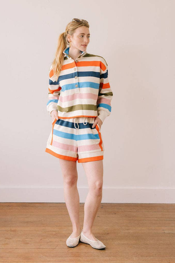 Confetti Stripe Logan Set