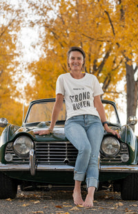 Thumbnail for Here's to Strong Women T-shirt