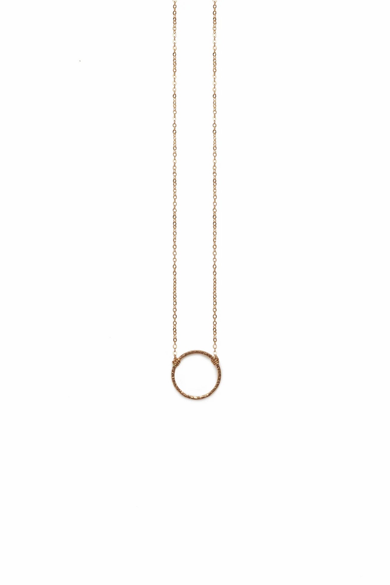 Floating Circle Necklace