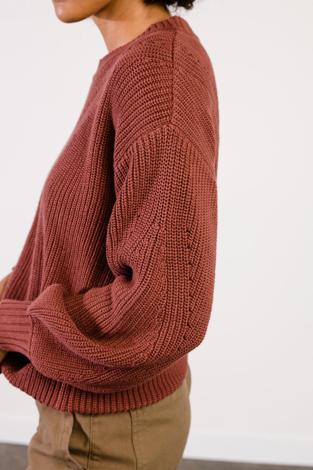 Sarah Billow Sleeve Sweater