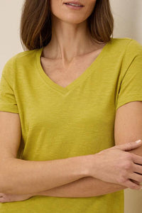 Thumbnail for Featherweight Slub V-Neck Tees