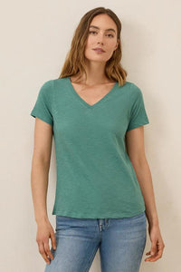 Thumbnail for Featherweight Slub V-Neck Tees