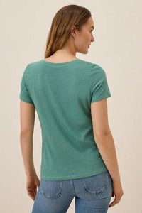 Thumbnail for Featherweight Slub V-Neck Tees