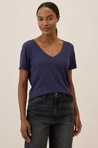 Thumbnail for Featherweight Slub V-Neck Tees