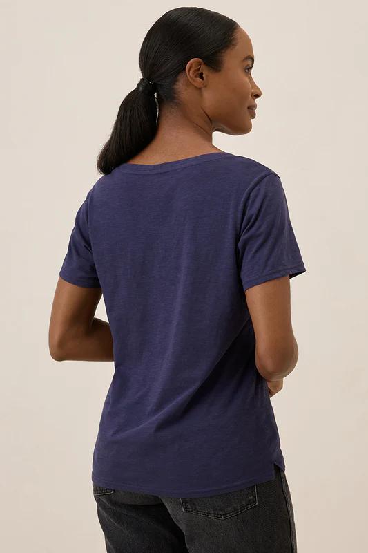 Featherweight Slub V-Neck Tees