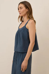 Thumbnail for Coastal Double Gauze Breezy Cami