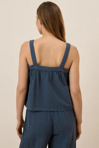 Thumbnail for Coastal Double Gauze Breezy Cami