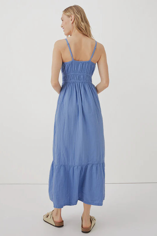 Coastal Double Gauze Cami Maxi Dress