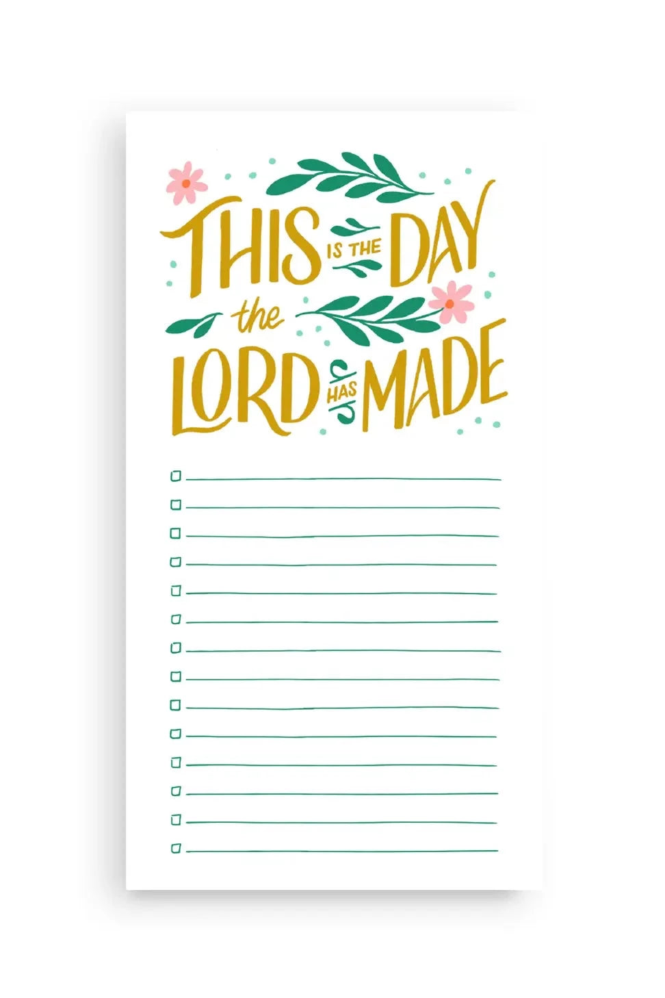 This Is The Day Notepad