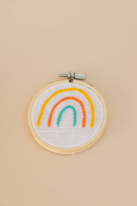 Thumbnail for Rainbow Embroidery Hoop