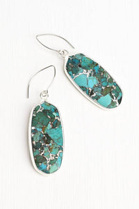 Thumbnail for Sea Sparkle Turquoise Earrings