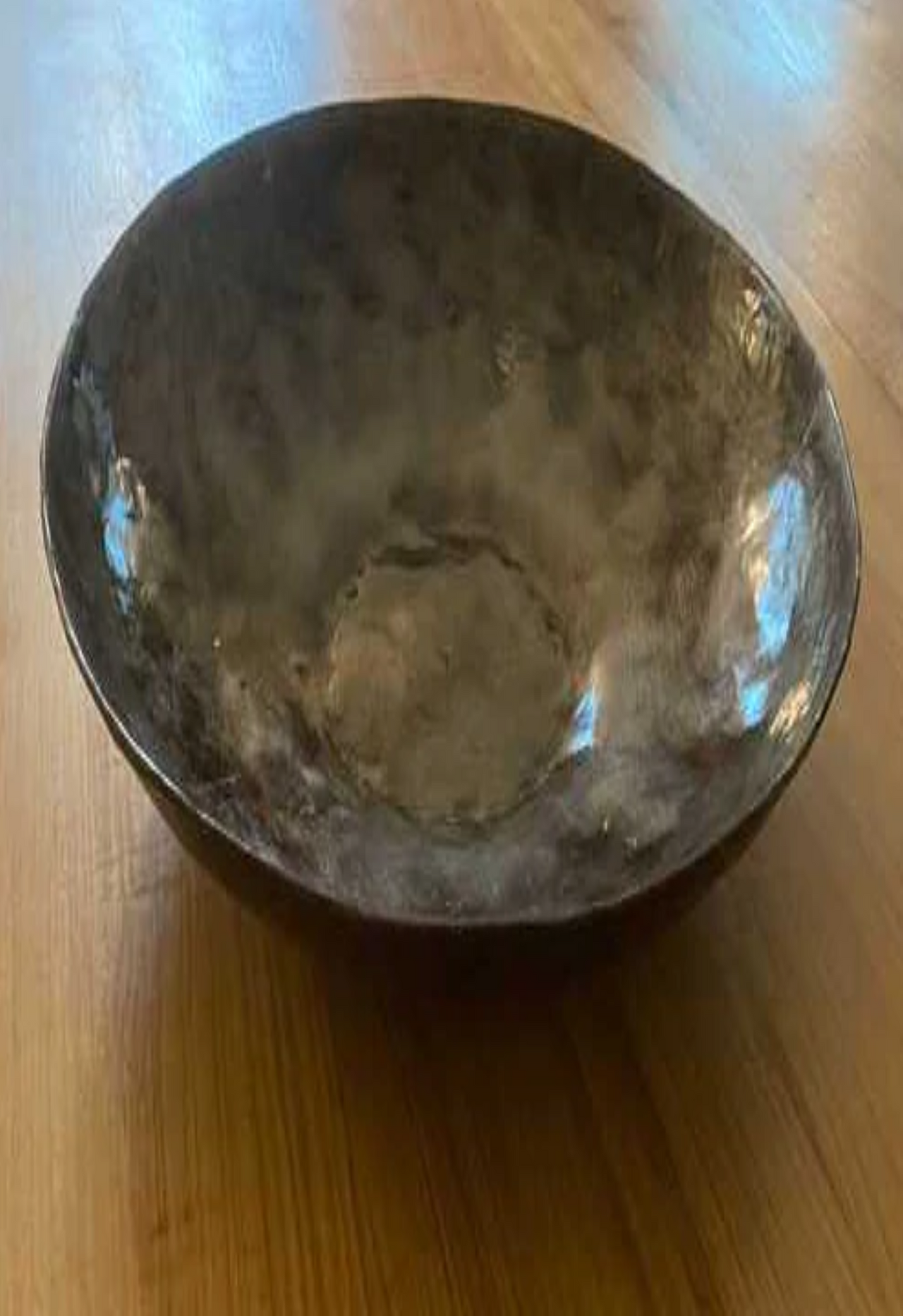 Hammered Metal Bowl