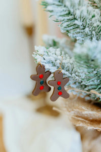 Thumbnail for Gingerbread Man Earrings