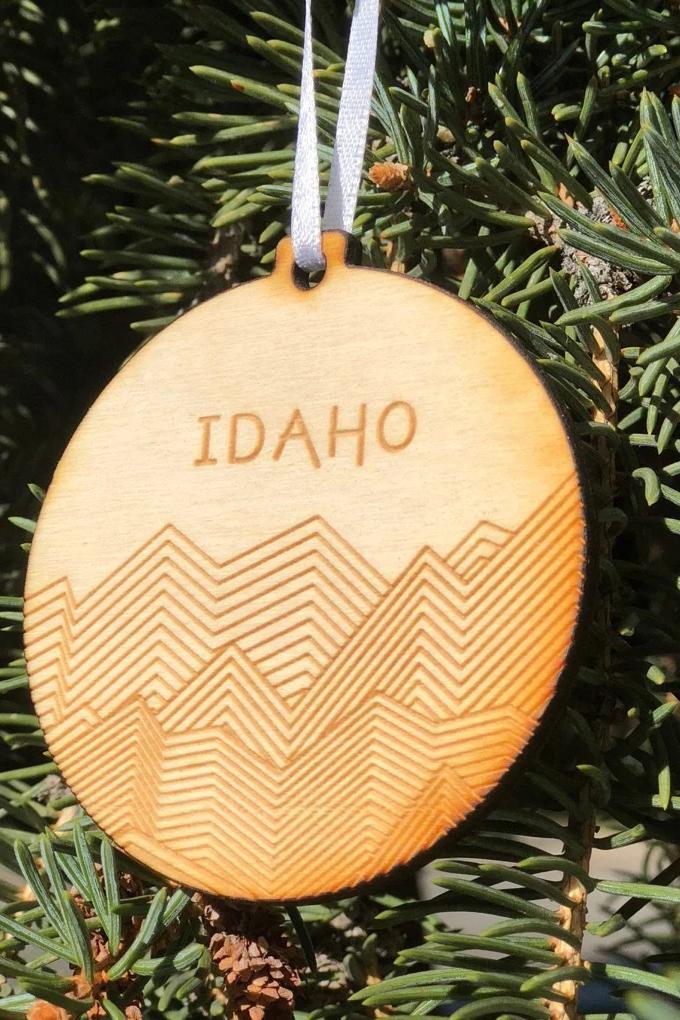 Idaho Christmas Ornament