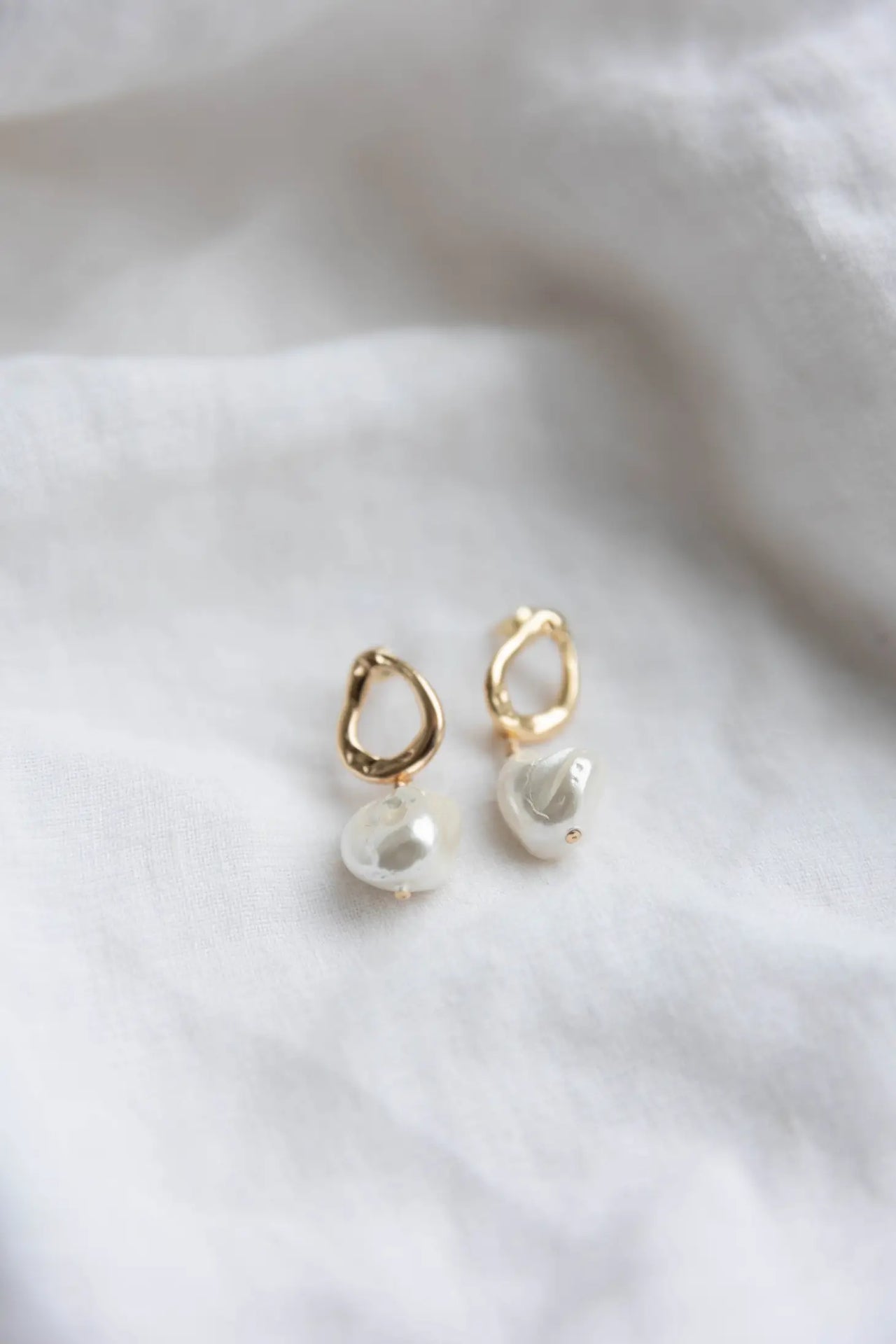 Binah Pearl Earrings