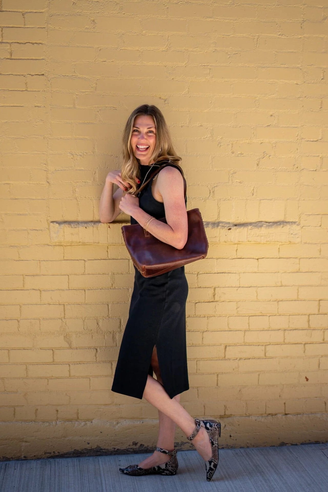 Suti Leather-Braided Shoulder Bag