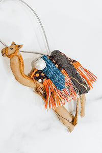 Thumbnail for Handmade Sparkly Camel Ornament
