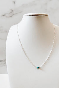 Thumbnail for Tiny Turquoise Necklace