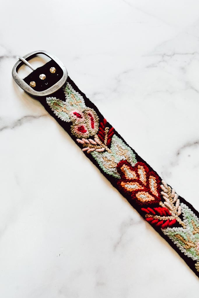 Embroidered Belts