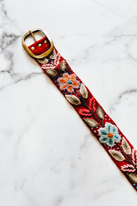 Thumbnail for Embroidered Belt