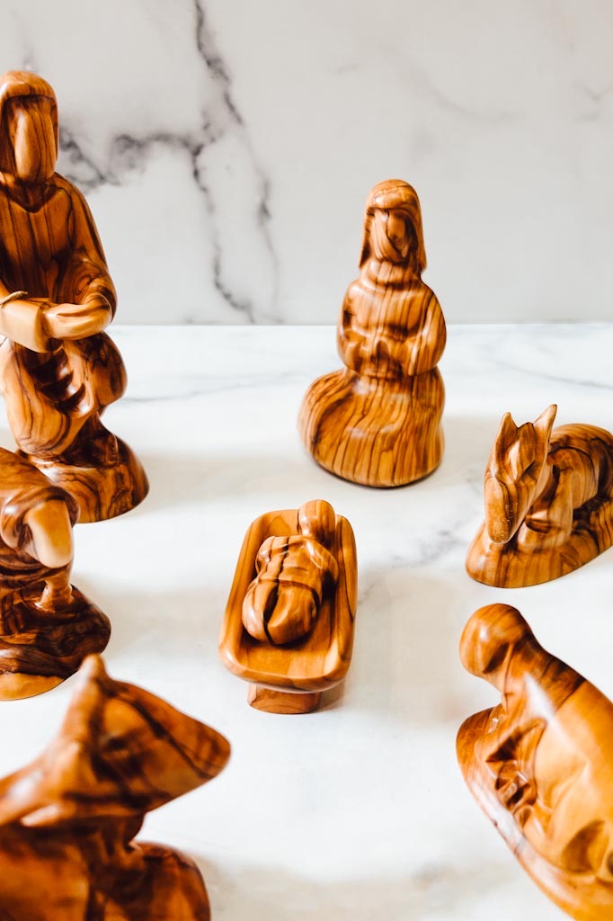 Olive Wood Nativity