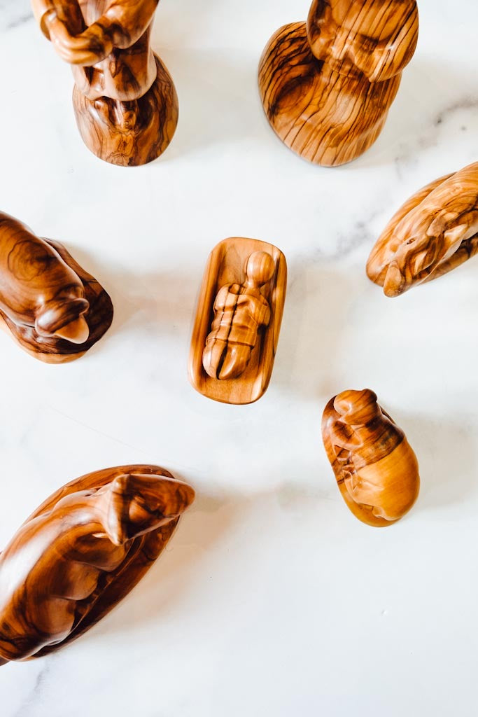 Olive Wood Nativity