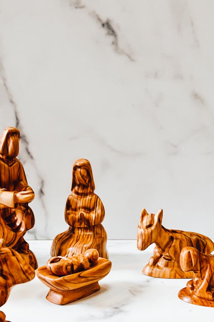 Olive Wood Nativity