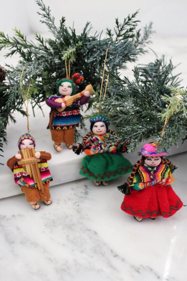 Peruanos Ornaments Set