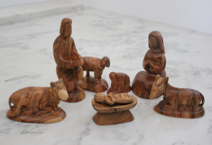 Olive Wood Nativity