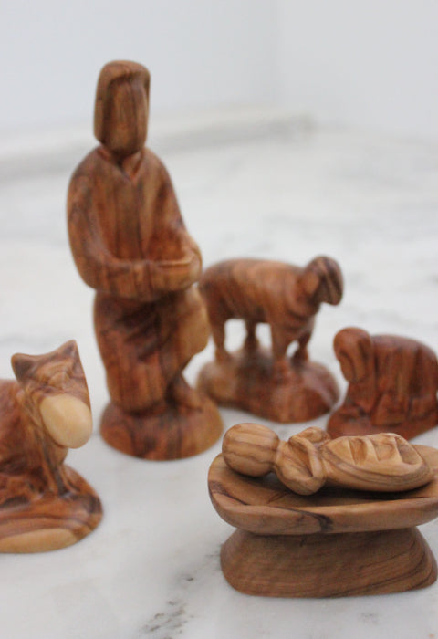 Olive Wood Nativity