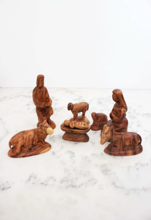 Olive Wood Nativity