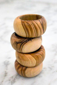Thumbnail for Olive Wood Napkin Rings