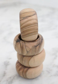 Thumbnail for Olive Wood Napkin Rings