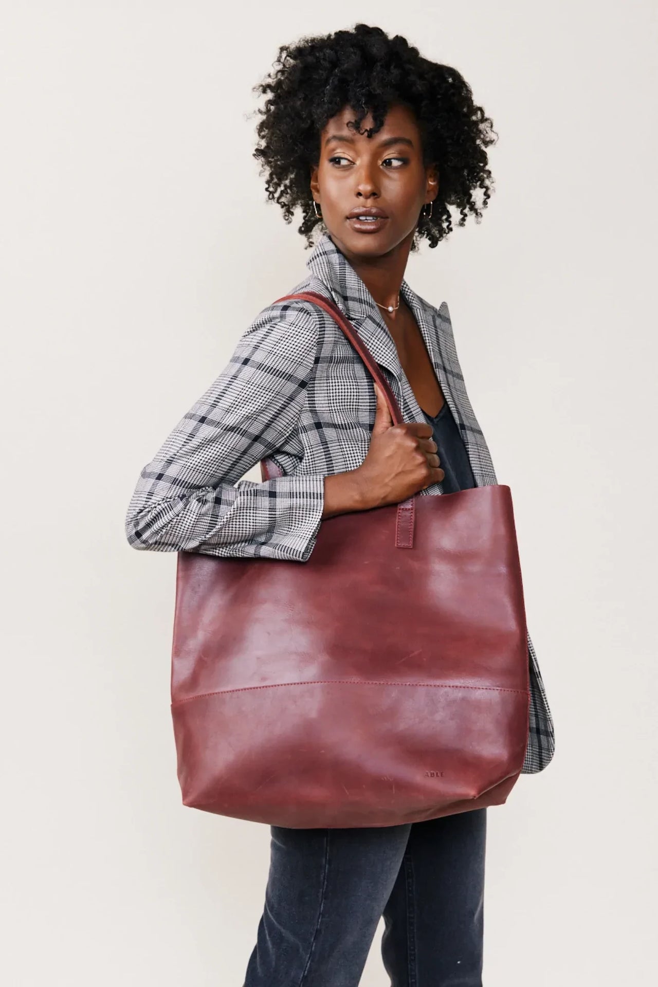Mamuye sales leather tote