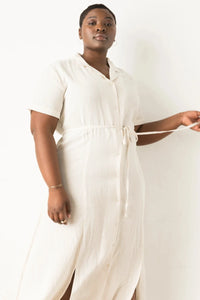 Thumbnail for Monet Button Down Dress