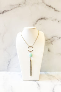 Thumbnail for Beaming Tassel Necklace