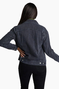 Thumbnail for Merly Jean Jacket in Black