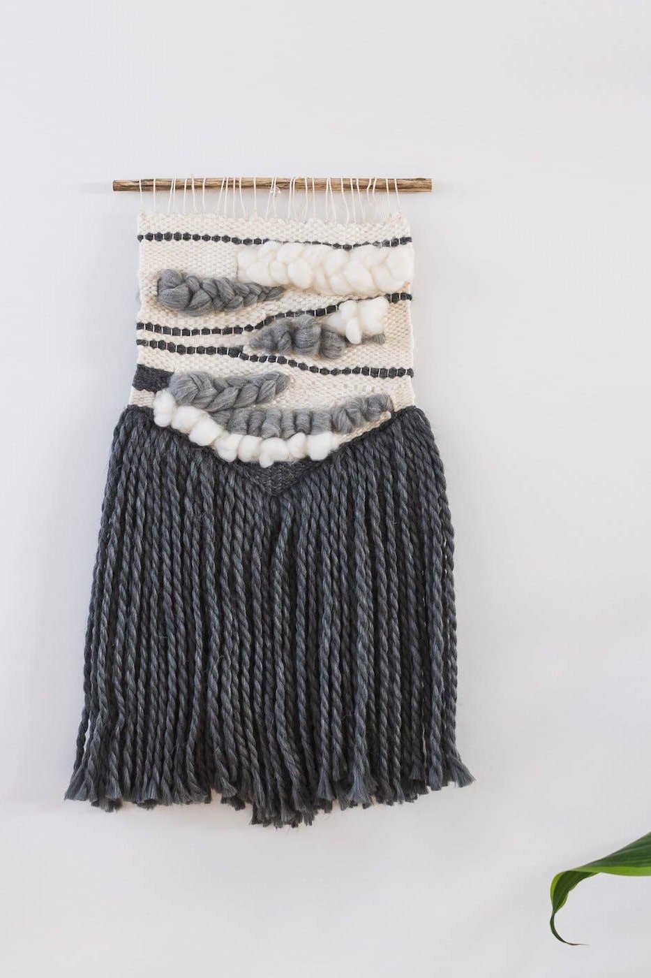 Woven Wall Hanging in Moonstone