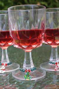 Thumbnail for Christmas Wine Charms