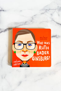 Thumbnail for A Who Was? Board Book: Who Was Ruth Bader Ginsburg?
