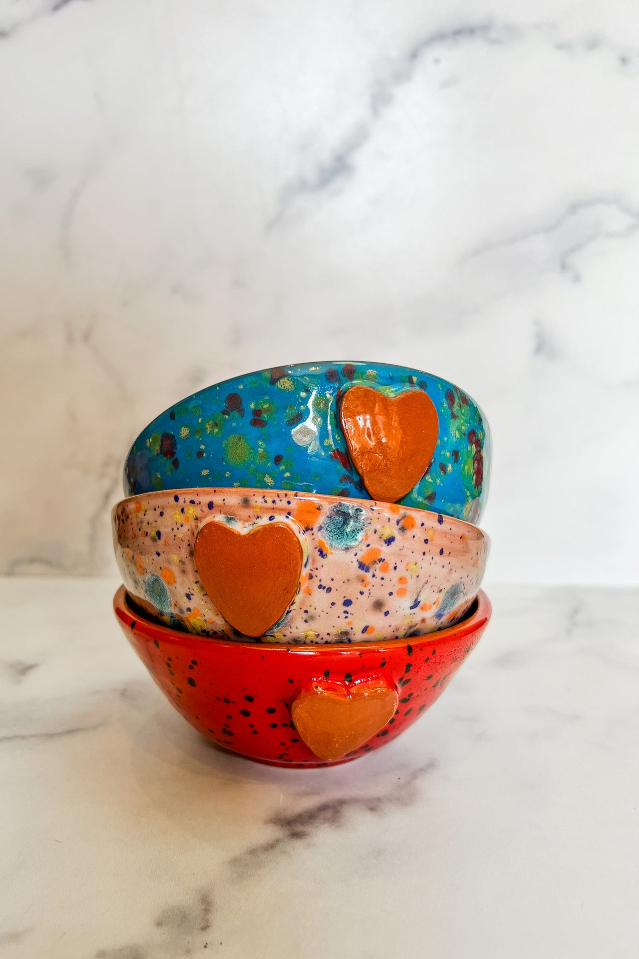 Calliope Heart Ice Cream Bowls
