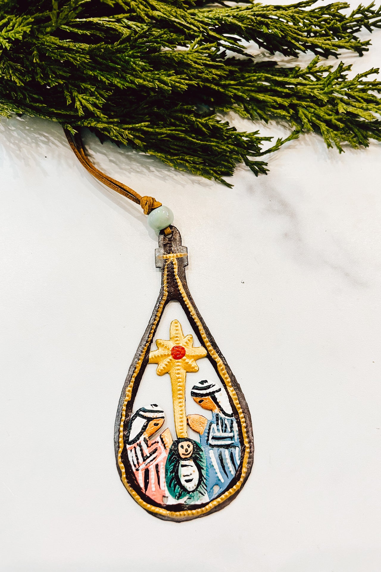 Drop Nativity Ornament