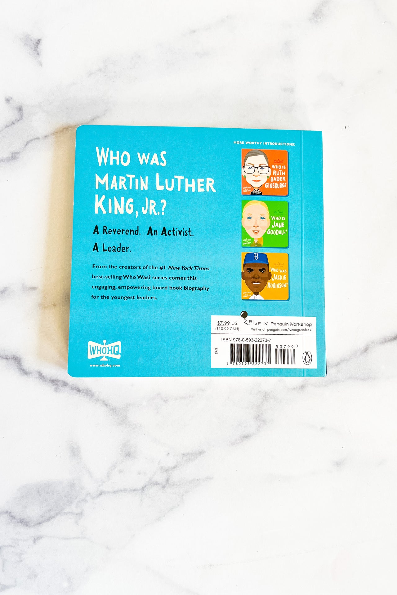 A Who Was? Board Book: Who Was Martin Luther King, Jr.?