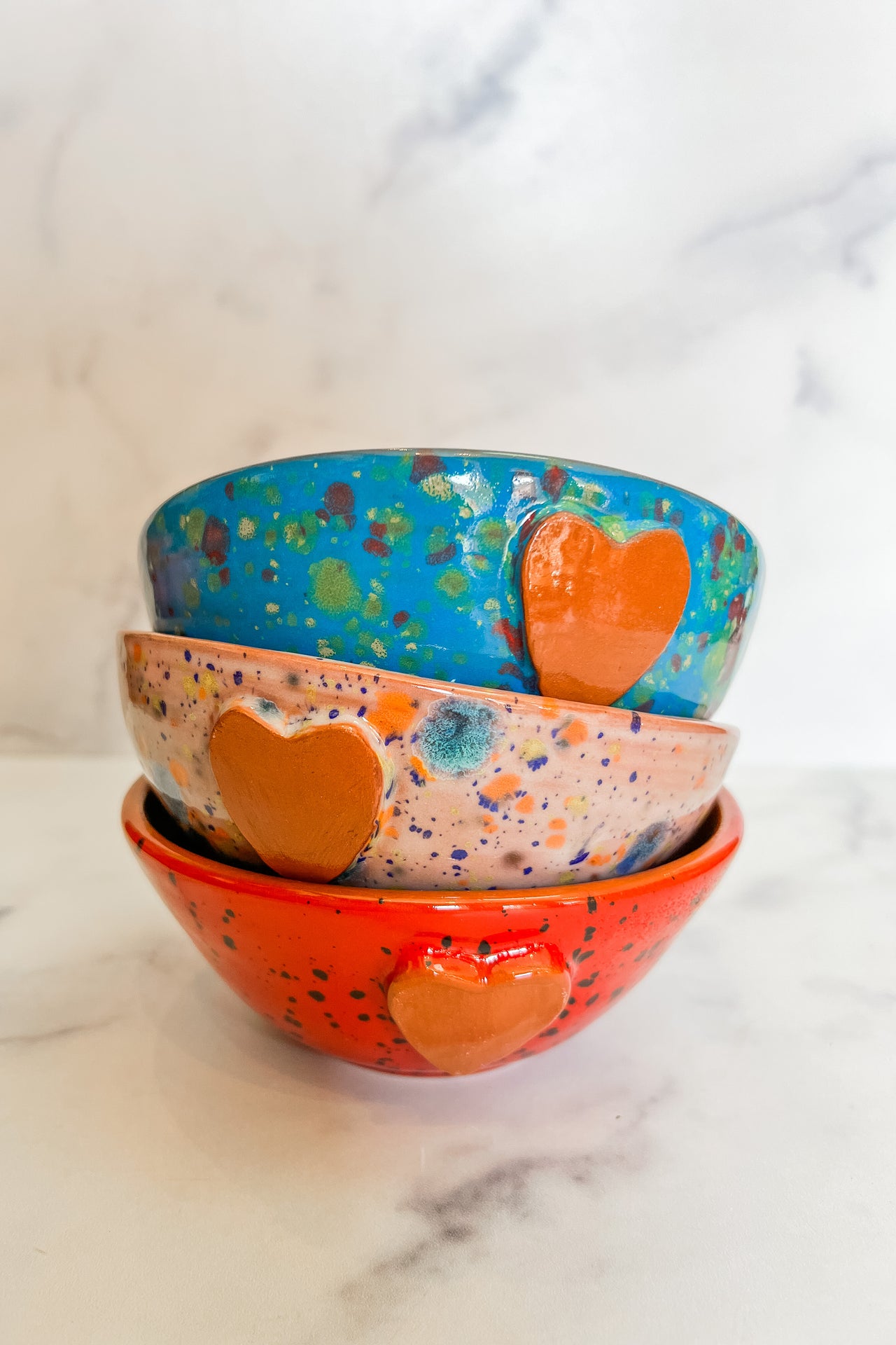 Calliope Heart Ice Cream Bowls