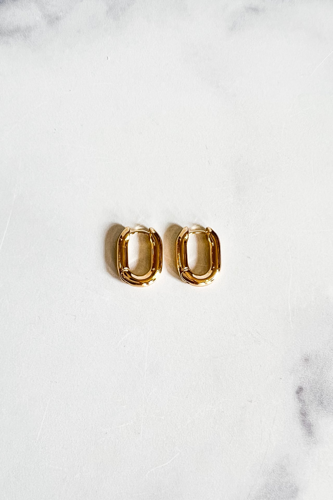 Gold Huggie Earrings