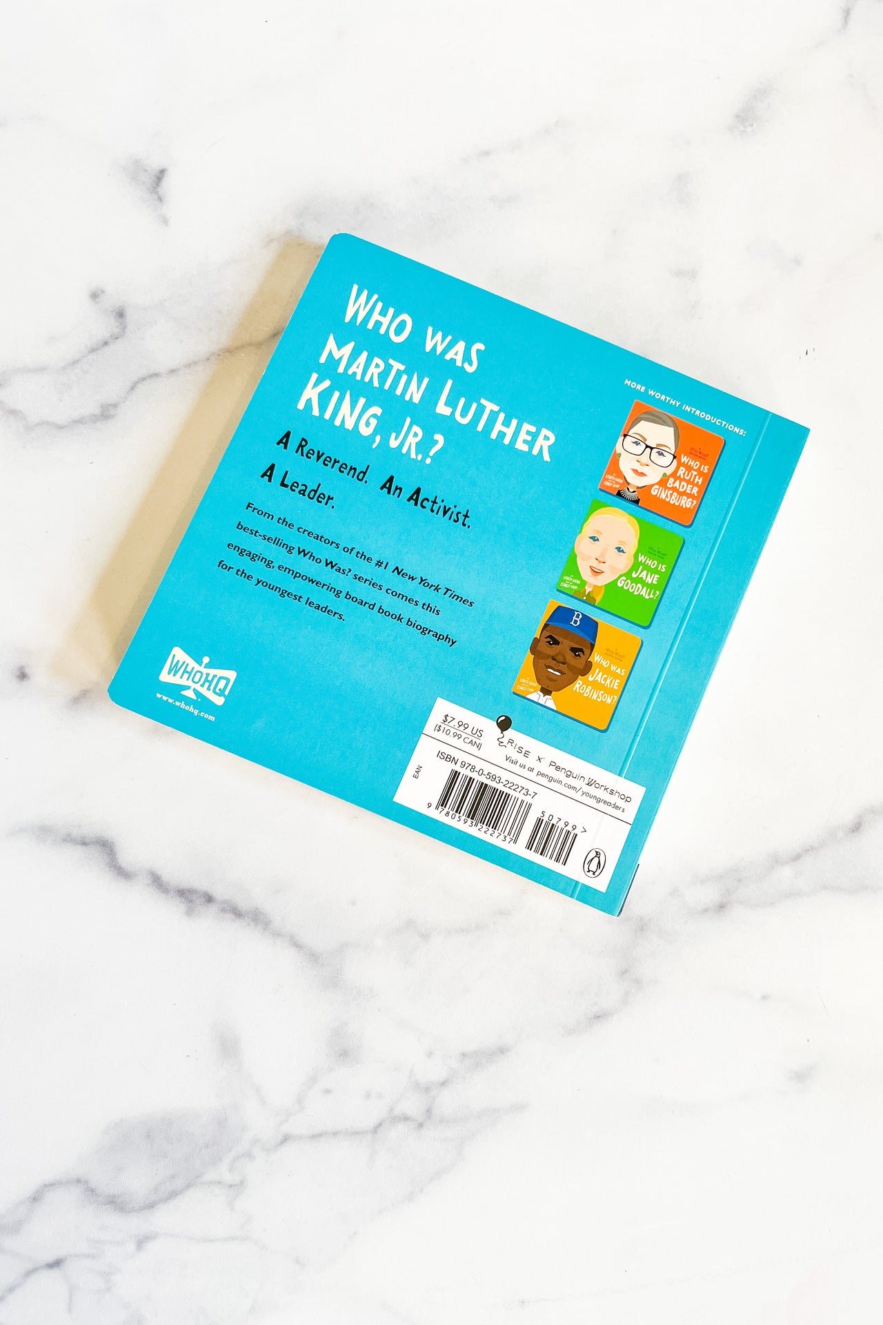 A Who Was? Board Book: Who Was Martin Luther King, Jr.?