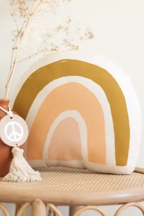 Mod Rainbow Pillow