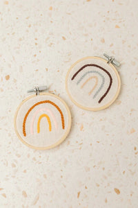 Thumbnail for Rainbow Embroidery Hoop